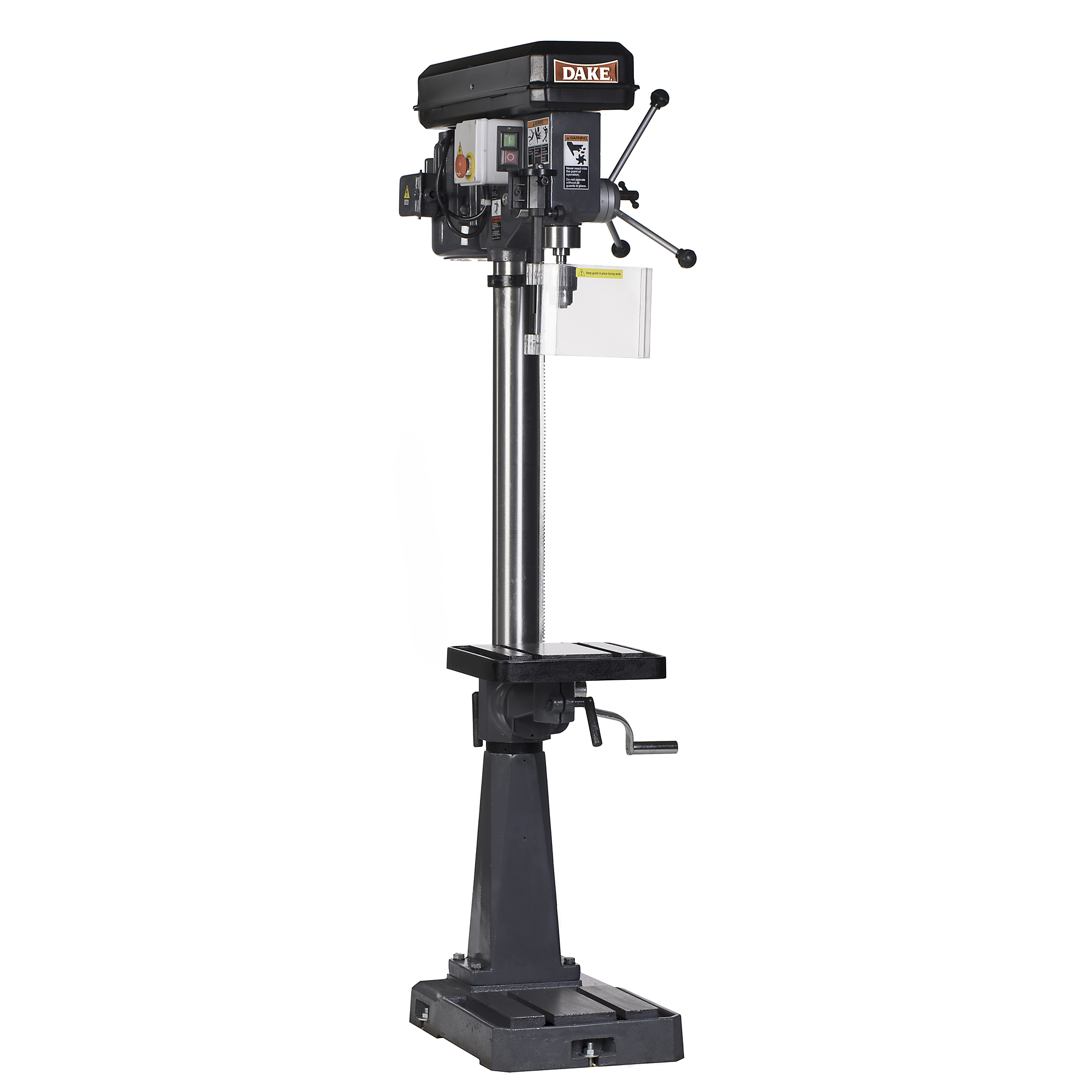 Dake, Floor Drill Press 5/8in. Capacity, 110V, Horsepower 1 HP, Volts 110/220 Model# SB-16